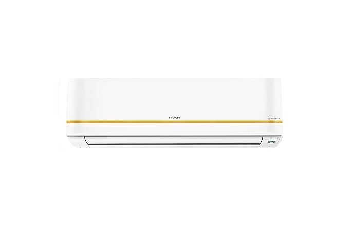 Hitachi 1.5 Ton 5 Star Inverter Split AC (Copper, Dust Filter, RSRG518HFEOZ1, White)