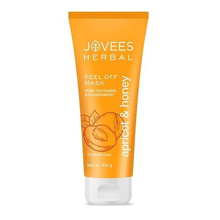 Jovees herbal peel off mask apricot and honey, 100g