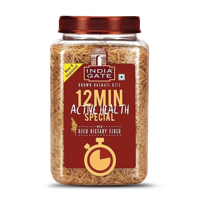 Rice Brown Basmati India Gate 1kg