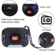 MZ A005 (PORTABLE BLUETOOTH SPEAKER) Dynamic Thunder Sound with High Bass 5 W Bluetooth Speaker (Black, Stereo Channel)
