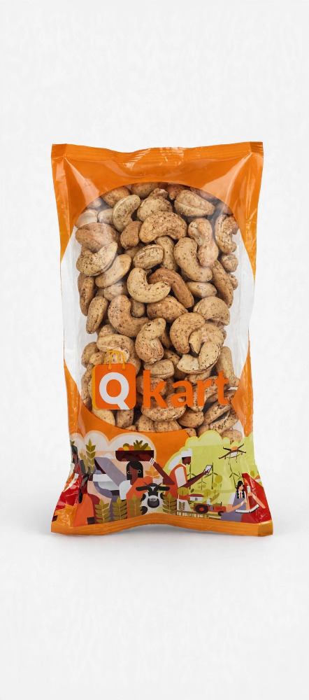 Qkart Premium Roasted Kaju 500gm