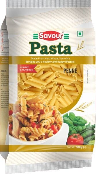 Savour pasta made from hard wheat semolina penne 500g