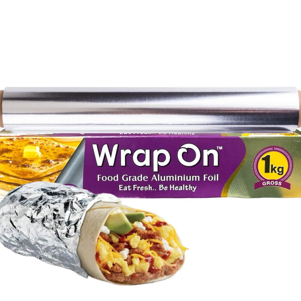 Zinnia Food Wrapping Aluminium Foil Paper 1kg