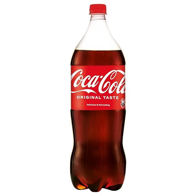 Coca-Cola Original Taste Soft Drink PET Bottle, 2 L
