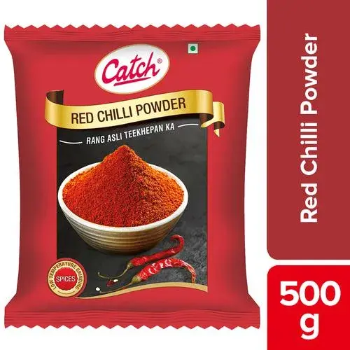 BULK DEAL- Catch Red Chilli Powder, 500 gm ( Pack of 10 )