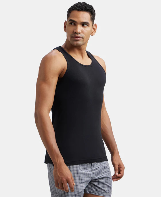 Jockey Zone Vest US27-01 L-Size Black/RDPER