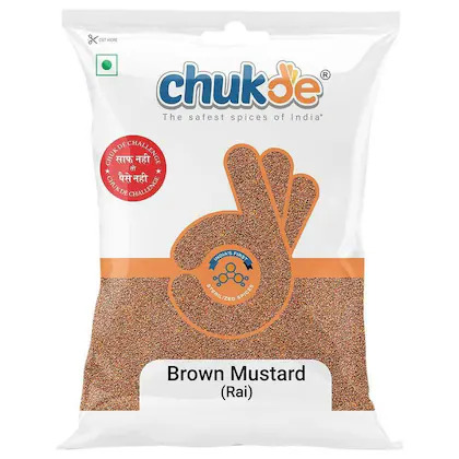 BULK DEAL- Chukde Spices Rai, 100 gm (Pack of 10)