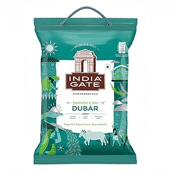 India Gate Dubar Pure Basmati Rice 5kg