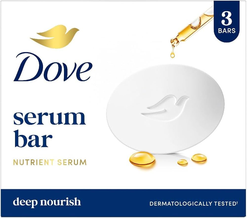 Dove Serum Bar Nutrient Serum Deep Nourish, 3 Bars