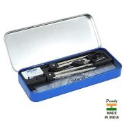 Doms Geommy Mathematical Drawing Instrument Box | Ensures Accuracy & Perfection | Geometry Box For Students | Set of 10 Instruments Pack of 1