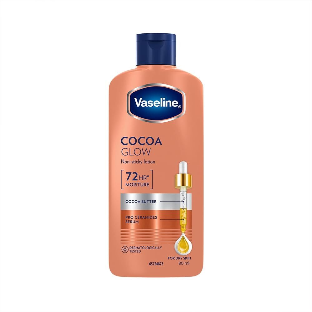 Vaseline Cocoa Glow Non Sticky Lotion 80ml