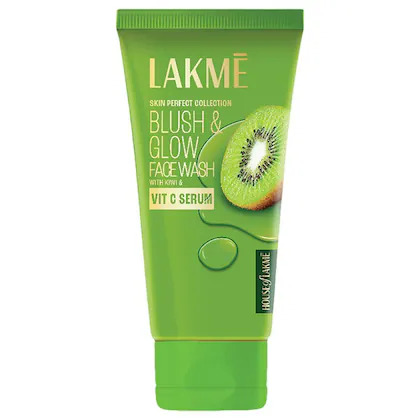 Lakme Blush & Glow With Kiwi & Vit C Serum Face Wash 50gm