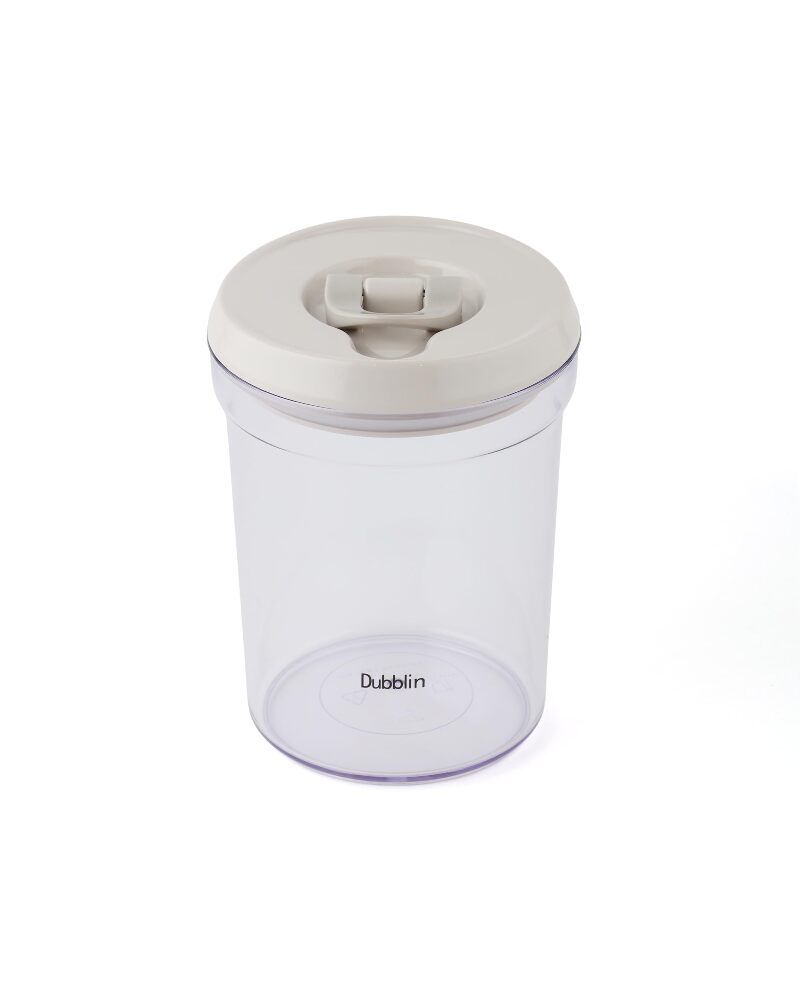 Dubbin Smart Lock Airtight Storage Container Round 1N