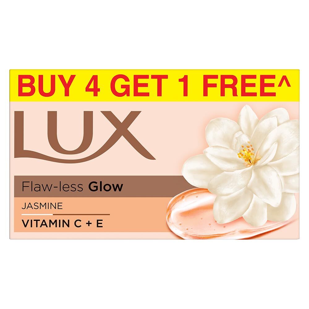 Lux Flaw-Less Glow Jasmin Soap, 100G B4G1 Free
