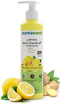 Mamaearth Lemon Anti-Dandruff Conditioner with Lemon & Ginger for Soft & Smooth Hair, 250 ml