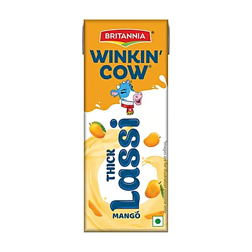 Britannia Winkin Cow Mango Lassi, 180ml