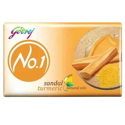 Godrej No.1 Sandle Milk 4+1 FRE(100*5(500g)