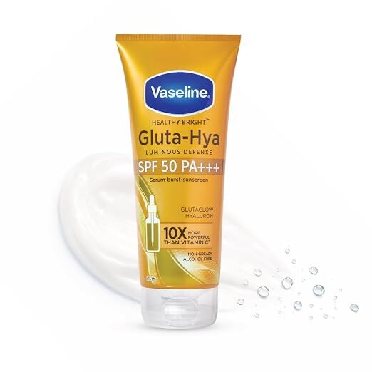 Vaseline Gluta-hya Spf 50 PA + Sunscreen 70ml