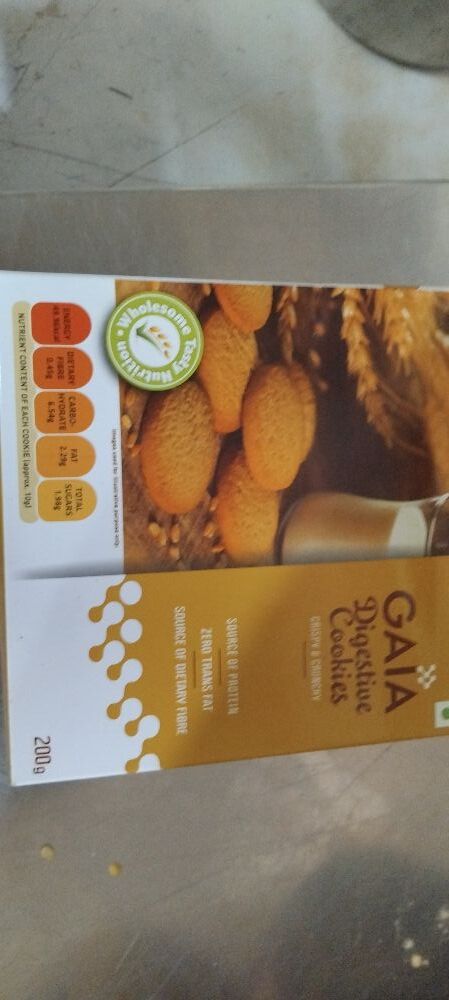 Gaia digestive cookies 200g