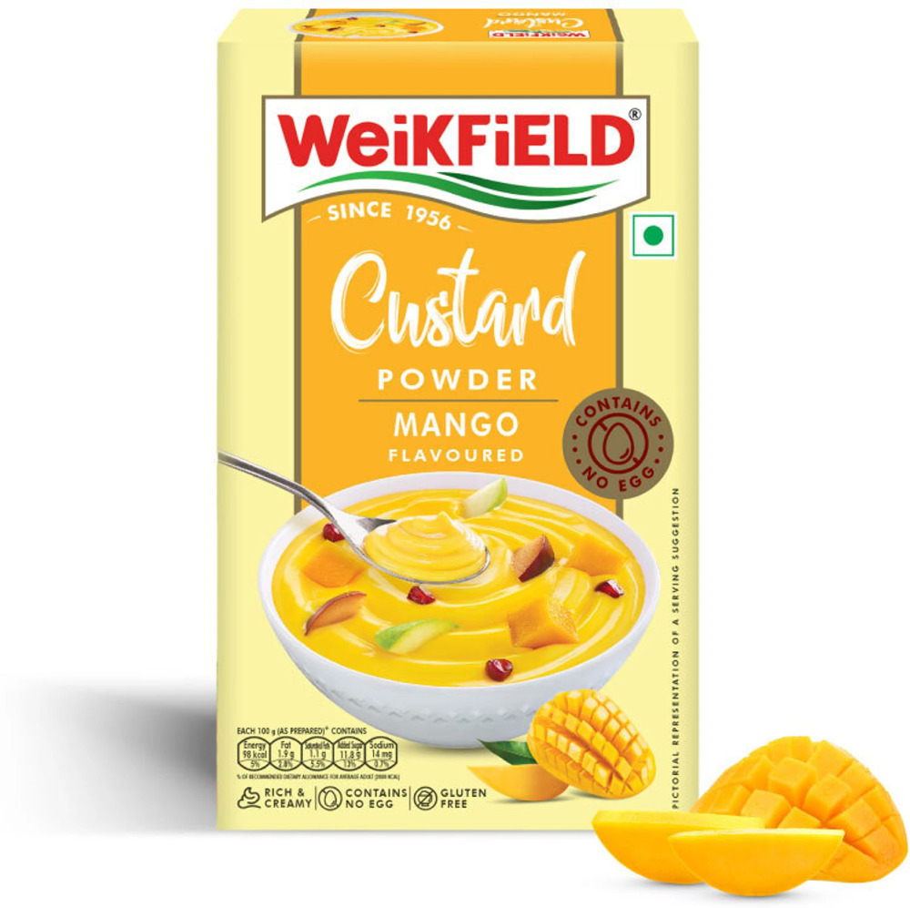Weikfield Custard Powder Mango Flavoured 75gm