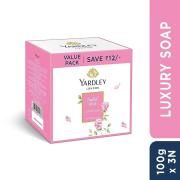 Yardley London English Rose Luxury Soap,100g (Pack Of 3)