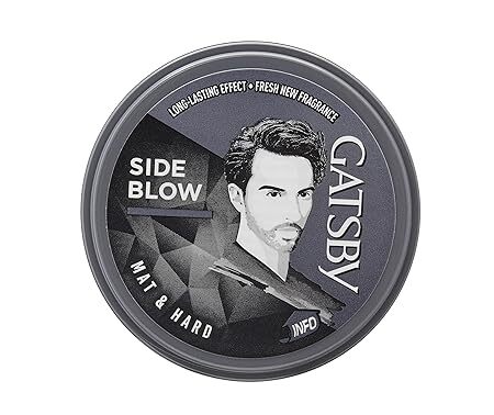 Gatsby Hair Styling Wax Mat & Hard, Anytime Re-Stylable Hair Wax, 75g