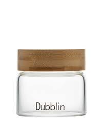 Dubblin Homeware Woods Borosilicate Glass Jar 1N