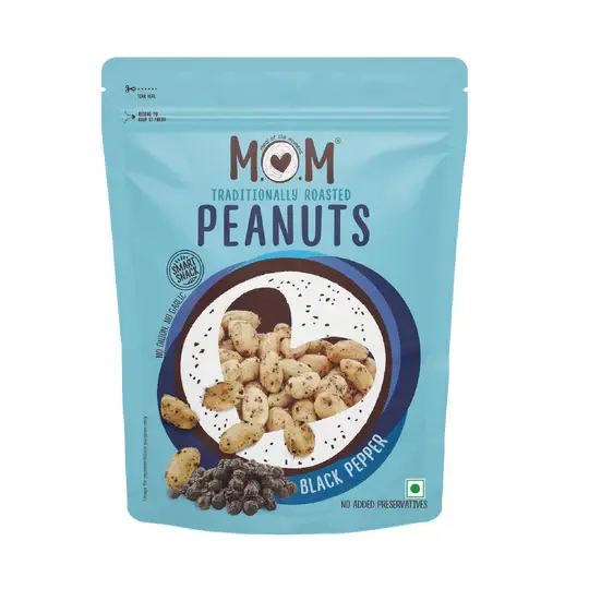 MOM Black Pepper Peanuts, 140 g