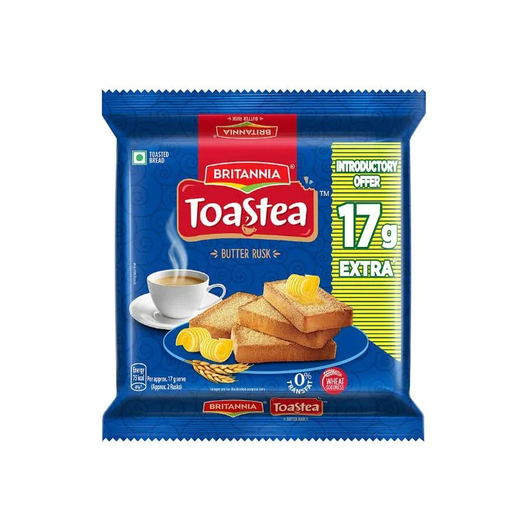 Britannia Toastea Butter Rusk, 58G