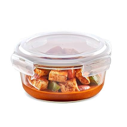 Borosil Glass Container 400ml, ICYGCHRS400