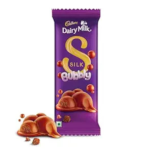 Cadbury Dairy Milk Silk Bubbly Chocolate 46gm