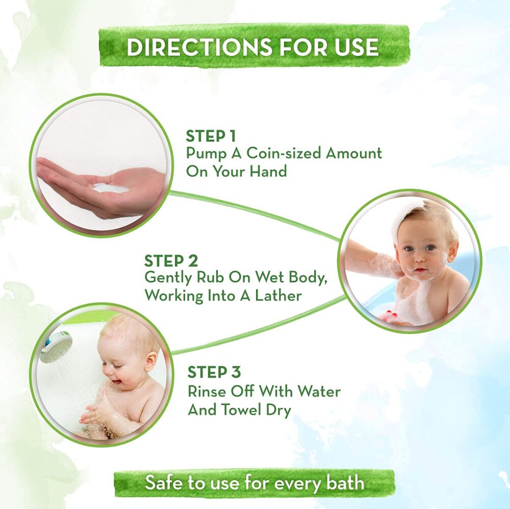 Mamaearth Milky Soft Body Wash for Babies with Oats, Milk and Calendula-400 ml