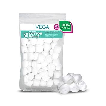 Vega 50 cotton balls