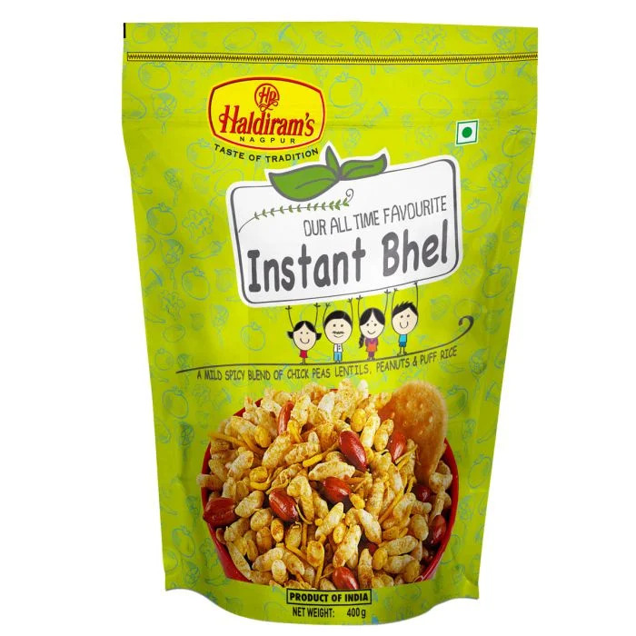 Bulk Deal -Haldirams Instant Bhel, 400 gm (pack of 10)