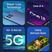Samsung Galaxy M33 5G (Deep Ocean Blue, 6GB, 128GB Storage) | 6000mAh Battery | Upto 16GB RAM with RAM Plus
