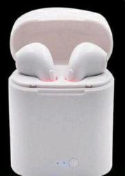 Bluetooth Airpods 10 Hours Playback, ASAP Charge Bluetooth Headset (White, True Wireless)