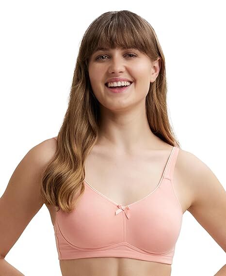 Jockey Woman Essence Wire-Free Shaper Bra Candle LT Peach 1722-01 (Size 32C) 1Pc