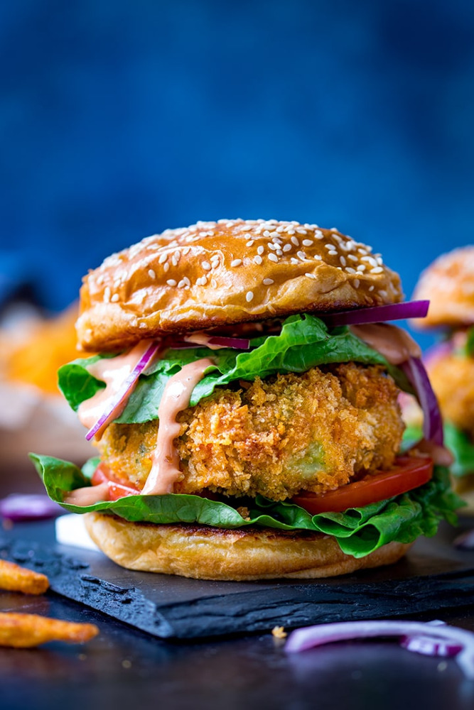 Veg Loaded Burger