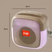 MZ M424SP (PORTABLE BLUETOOTH SPEAKER) Dynamic Thunder Sound with Disco LED 5 W Bluetooth Speaker  (Grey, Stereo Channel)