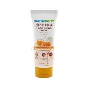 Mamaearth Honey Malai Face Scrub with Honey & Malai for Nourishing Glow - 100 g