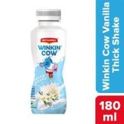 Britannia Winkin Cow Vanillicious Thick Milk Shake - Rich In Calcium, 180 ml Bottle