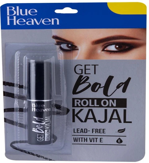 Blue Heaven Get Bold Roll On Kajal Lead Free With Vit-E 1.1g