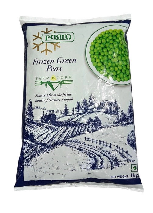 Frozen Green Peas Pagro 1kg