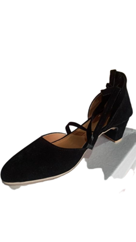 Black Premium Heel For Ladies