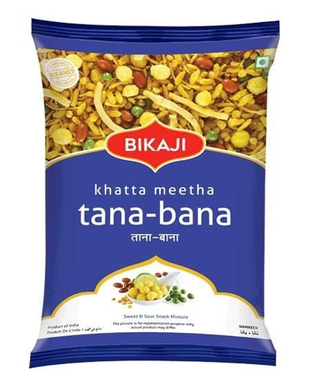 BULK DEAL - Bikaji Tana Bana (Khatta Meetha), 200 gm (Pack of 10 )
