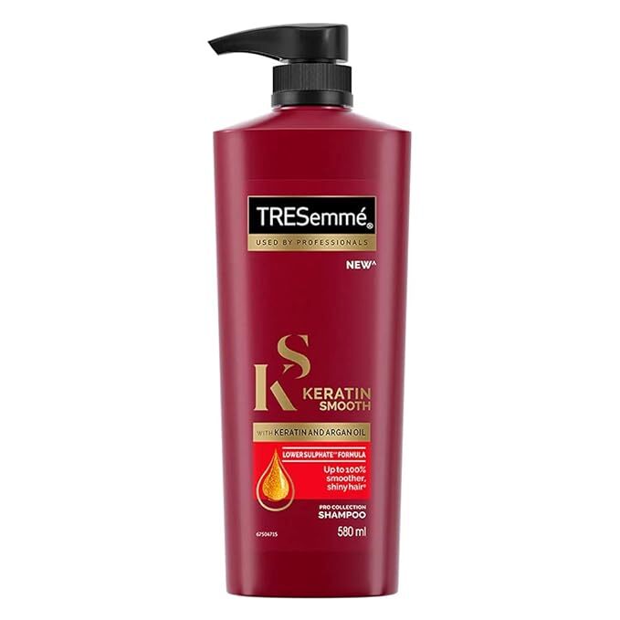 Tresemme Keratin Argan Oil Smooth Shampoo, 580ml
