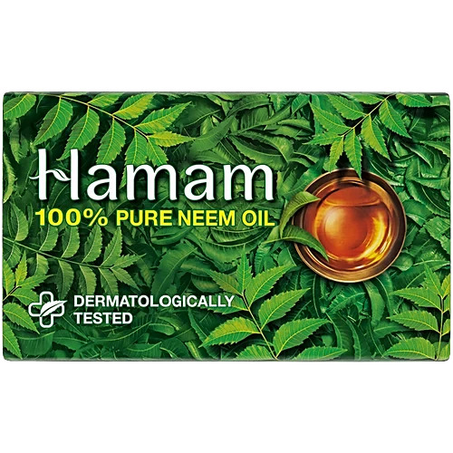 Hamam Soap 100% Pure Neem Oil Dermatologically Tested, 150G