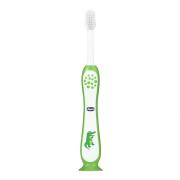 CHICCO TOOTHBRUSH FOR KIDS 1N |GREEN| FOR 3-8 YEAR