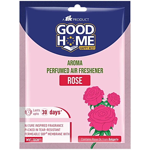 Good Home Happy Nest Aroma Perfumed Air Freshener Rose, 10g