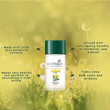 Biotique Dandelion Youth Anti Ageing Serum, 40 ml